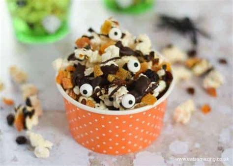 Halloween Popcorn Snack For Kids Recipe