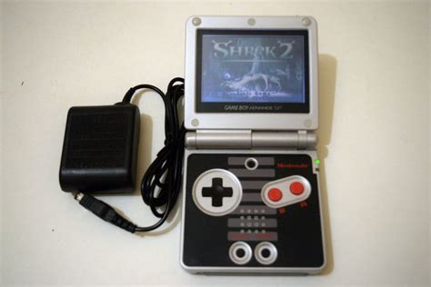 Nintendo Gameboy Advance Sp Classic Nes Limited Edition Black