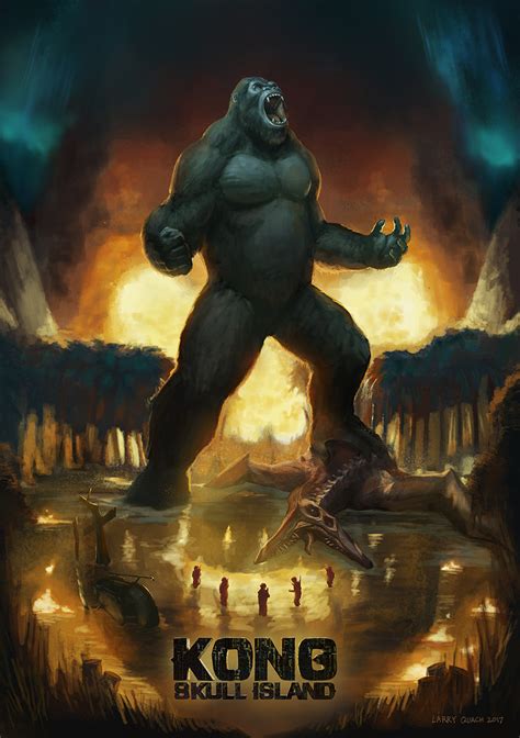 Kong Skull Island Poster Final By Nobackstreetboys On