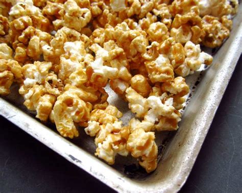 Old Fashioned Caramel Popcorn In The Microwave Recipe