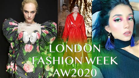 Trend Report London Fashion Week Fall2020 Youtube