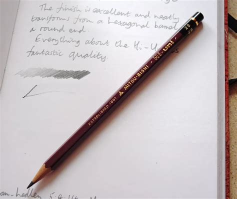 Mitsubishi Hi Uni Pencil Review Pens Paper Pencils