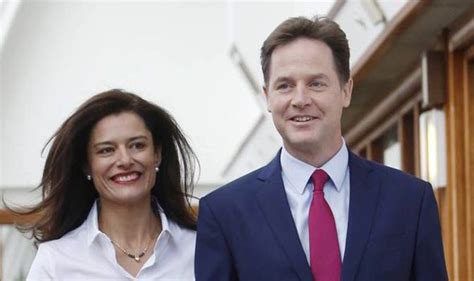 Nick Clegg Recalls Meeting Wife Miriam Durantez But Says Hed Never Use