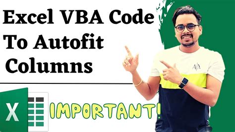 Columns Autofit Vba Excel Vba Tutorial For Beginners Excel Vba