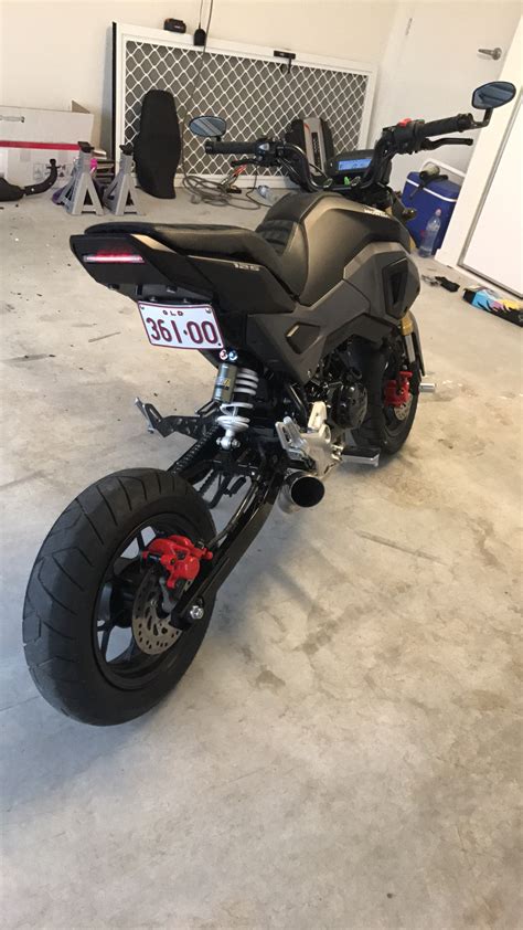 Collection by moto madness customs. 17 Honda Grom custom