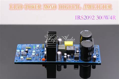 Ljm Audio Assembled L15d Power Irs2092 300w Mono Power Amplifier Board