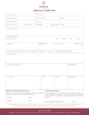 Car accidents can be stressful, but making a claim doesn't have to be. Aafiya Claim Form - Fill Online, Printable, Fillable, Blank | PDFfiller