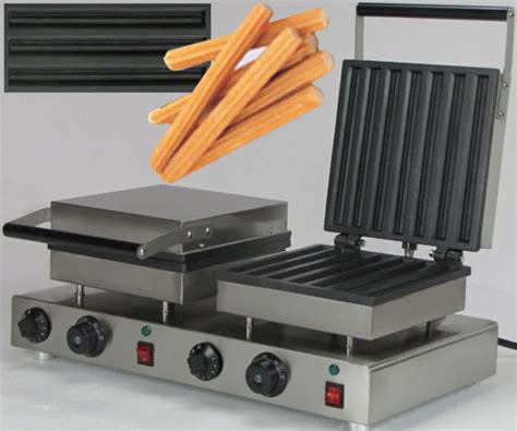 Electric Commercial Churros Maker Double Grid Spanish Churros Machine