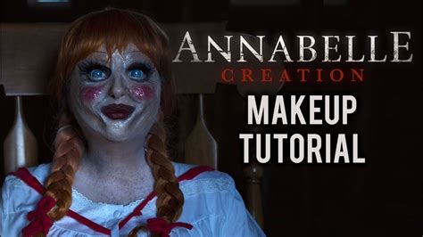 Annabelle Halloween Costume Makeup Tutorial Youtube