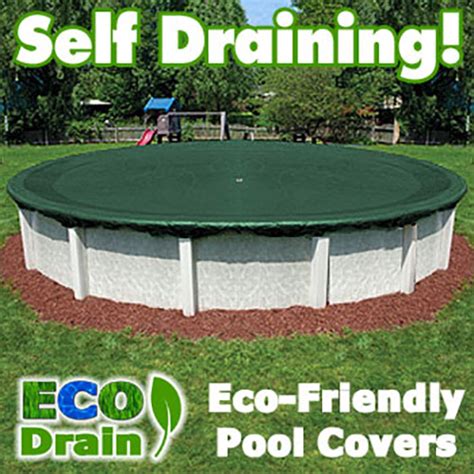 15 X 30 Oval Arctic Pro Ecodrain 15 Year Winter Pool Cover 15 X 30