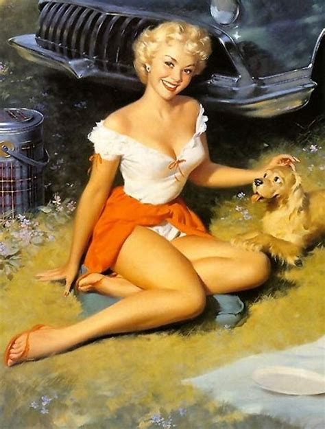 The Best Pin Up Girl Paintings