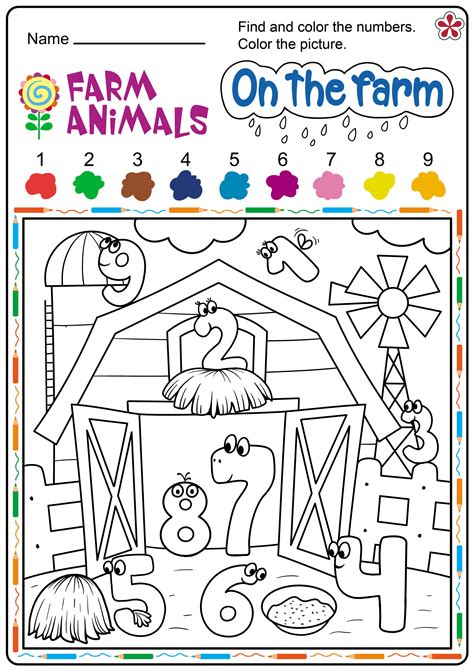 Free Printable Farm Animal Worksheets For Preschoolers Teachersmagcom