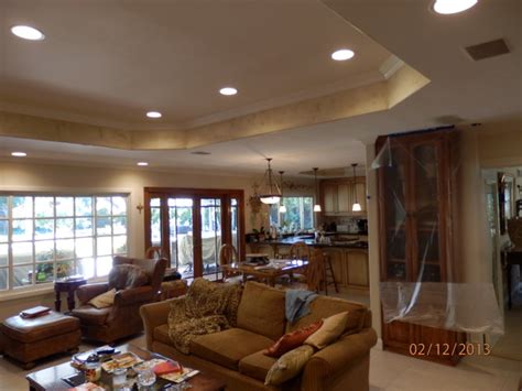 Whether you have high ceilings, low ceilings, beams, or a completely blank canvas, we've rounded up some design. Recessed ceiling and lighting - Mediterranean - Family ...