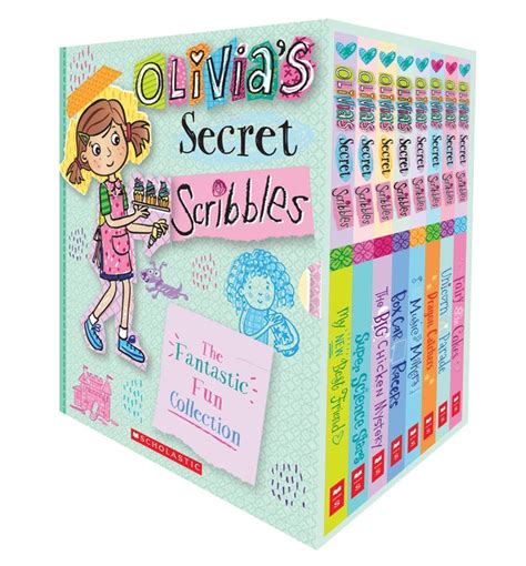 Olivias Secret Scribbles The Fantastic Fun 8 Book Box Set Bookshop