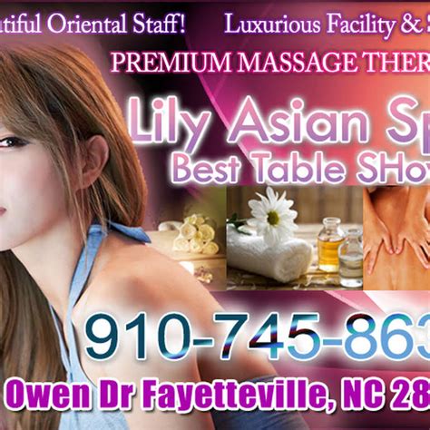 Lily Asian Massage Spa Massage Therapist In Fayetteville