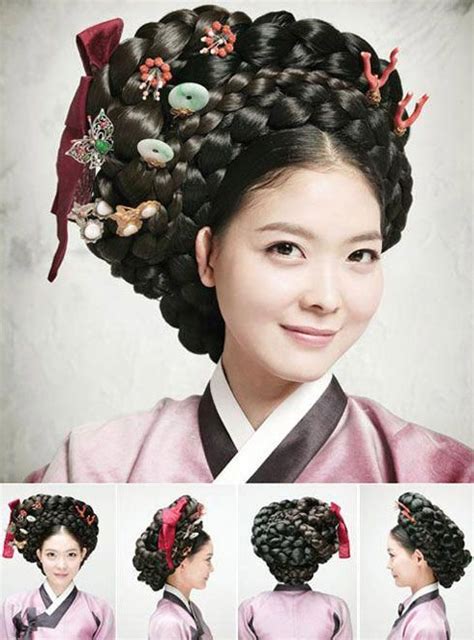 Traditional Hairdos For Korean Women Are Largely Divided Into Chignons