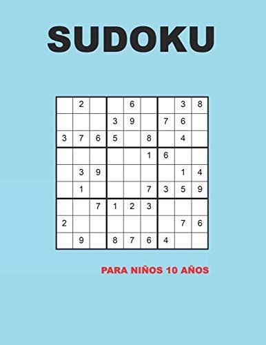 Sudoku Para Niños 10 Años 150 Adivinanza Fácil Medio Difícil