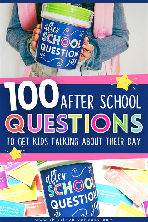 100 Clever Questions To Ask Kids To Get Them Talking About School