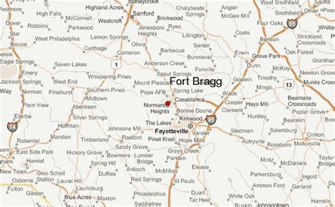 Fort Bragg Location Guide