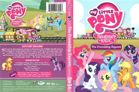 My Little Pony Friendship Is Magic The Friendship Express Dvd Cover