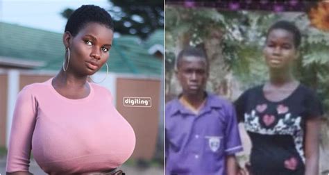 Throwback Photo Of Heavy Chest Pamela Odame Looking Pale Hit Online