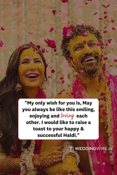 Make your Haldi function much more special by wishing your loved ones