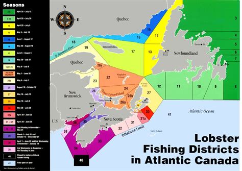 Lobster Fishing Districts In Atlantic Canada We Are In District 33