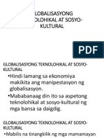 Ang paksang ito ay magtatalakay kalikasan, ating tahanan, dapat ingatan. Globalisasyong Politikal