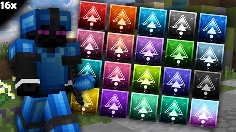 Prism 16x Refraction 250k All Recolours Mcpe Pvp Texture Pack By