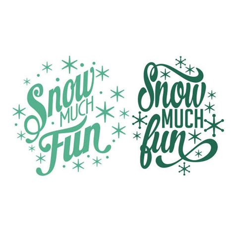 Snow Much Fun Christmas Cuttable Design Svg Png Dxf And Eps Etsy