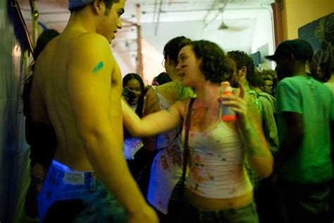 Photos From A Body Painting Party At McKibbin Lofts Via BushwickDaily