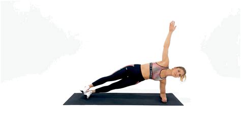 Set 1 Side Plank Leg Lift Left 20 Minute Bodyweight Abs And