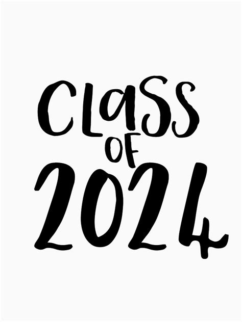 Class Of 2024 Classic T Shirt By Randomolive Redbubble