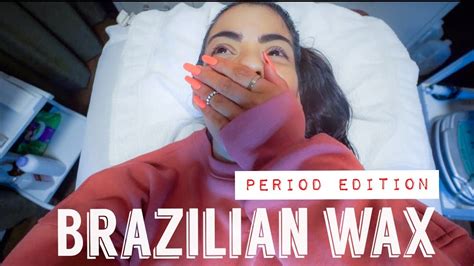 FIRST BRAZILIAN WAX DURING PERIOD YouTube
