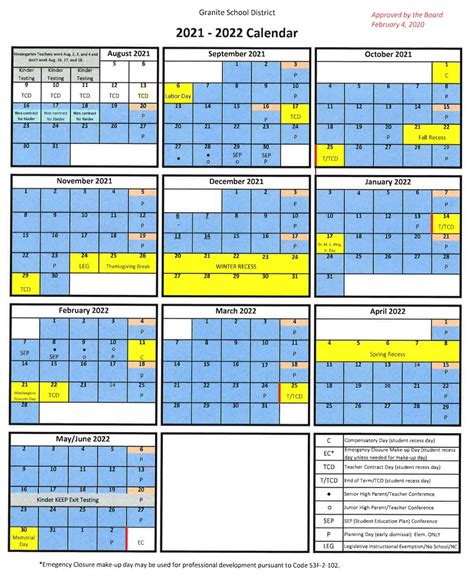Camas School District Calendar 2022 2024