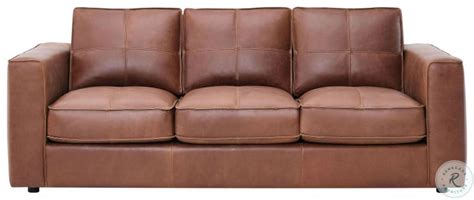 Georgetowne Brown Horizon Sofa From Leather Italia Coleman Furniture