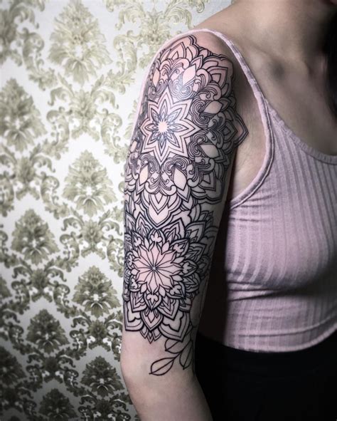 Spectacular Mandala Sleeve Tattoos Page Of TattooMagz