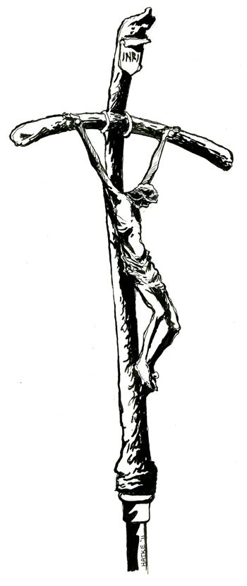 Crucifix Drawings Clipart Best