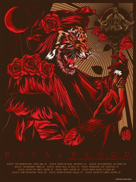 Royal Blood 2015 Tour By Danny Excess 411posters