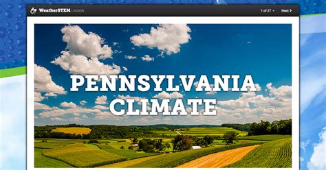 Thunderstorms Pennsylvania Climate