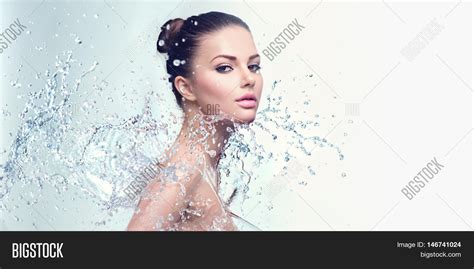 Beautiful Model Spa Image And Photo Free Trial Bigstock