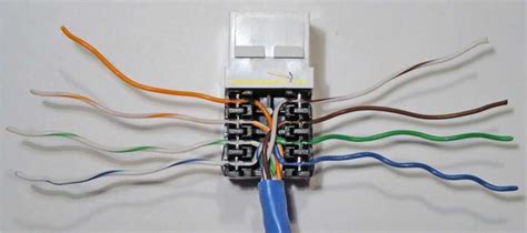 How To Install Cat5 Wall Plate With Wiring Diagram