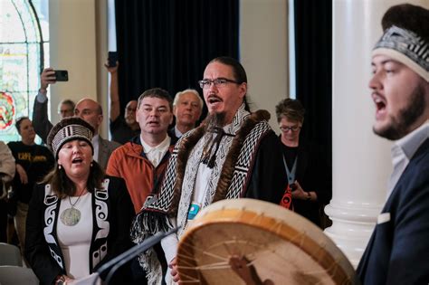 The Haida Nation Mark An Historic Day In The Bc Legislature Council
