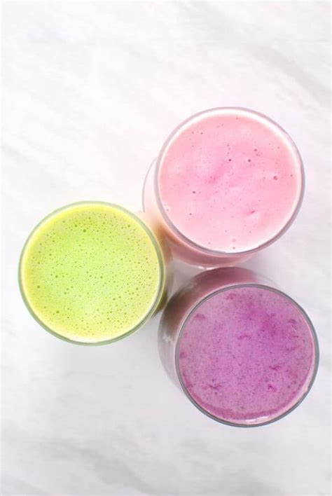 Is there _ milk in the bottle? 3 Easy Flax Seed Smoothies: Berry, Strawberry & Green ...
