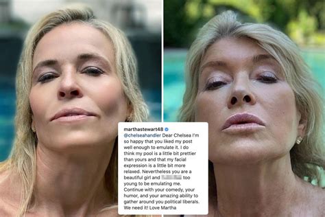 Chelsea Handler Copies Martha Stewarts Sexy Pool Selfie But Mogul 78