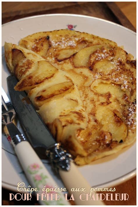Crêpe épaisse aux pommes pour la Chandeleur recette de Laurent