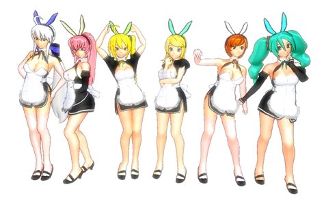 Mmd Dc Vocaloid Girls By Cherrybreeze13 On Deviantart