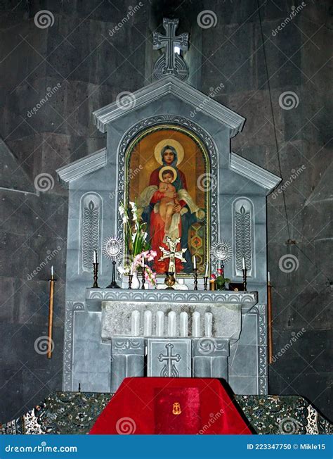 The Interior Of The Armenian Apostolic Church Editorial Image Image