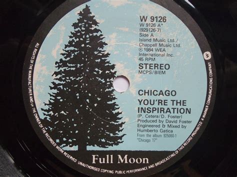 Chicago You Re The Inspiration Vinyl Records Lp Cd On Cdandlp