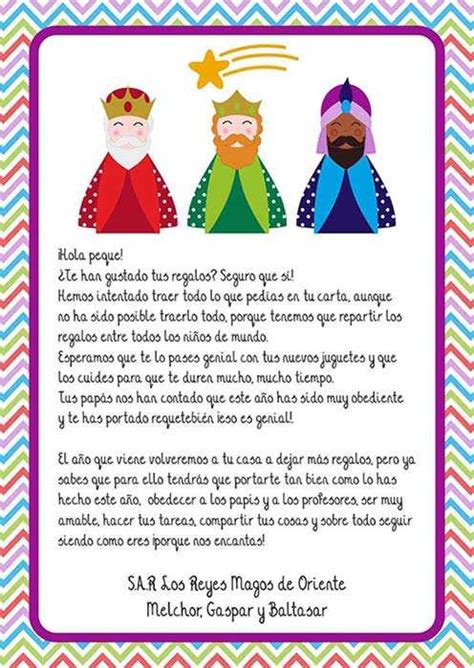 Carta De Los Reyes Magos A Los Niños 👑👑👑